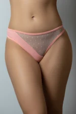 Chilot tanga Isabella - roz