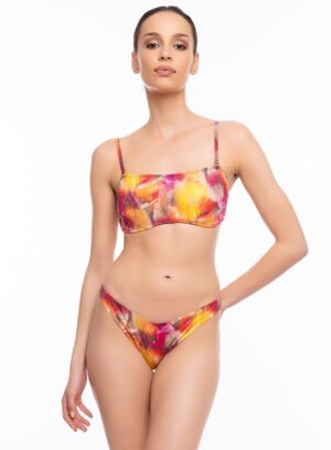 Costum de baie damă Bianca – bikini cu imprimeu multicolor