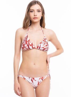 Costum de baie damă Claudia – bikini cu impirmeu multicolor