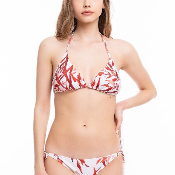 Costum de baie damă Claudia – bikini cu impirmeu multicolor