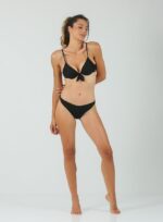 Costum de baie damă Francesca – două piese, negru cu push-up