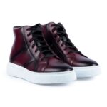 Pantofi Sport Înalți Bărbați HT 1 -bordo
