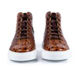Pantofi Sport Înalți Bărbați HT 1 Croco - maro