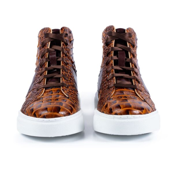Pantofi Sport Înalți Bărbați HT 1 Croco - maro