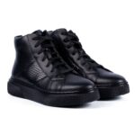 Pantofi Sport Înalți Bărbați HT 1 -negru