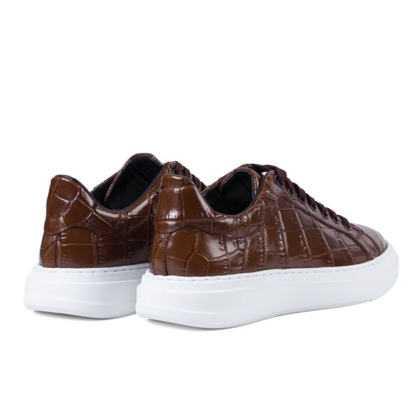 Pantofi Sport Bărbați PSB 1 Croco - maro