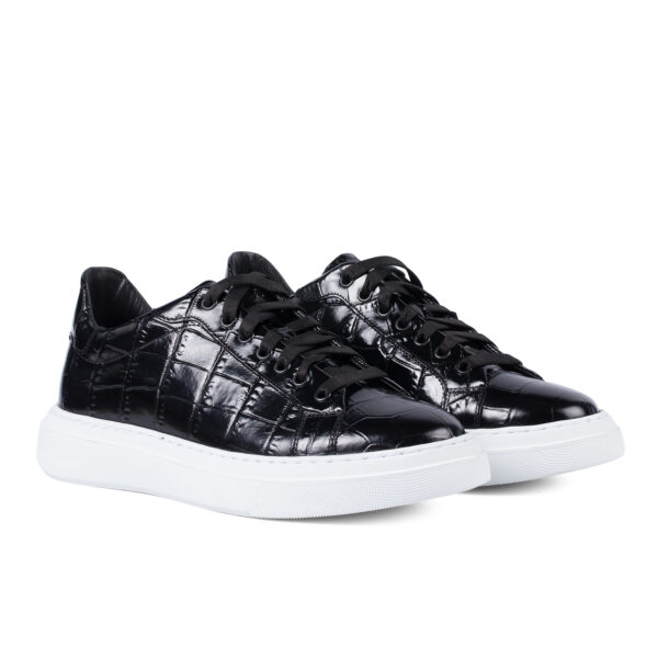 Pantofi Sport Bărbați PSB 1 Croco - negru