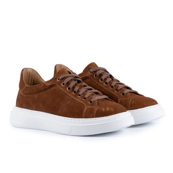 Pantofi Sport Bărbați PSB 1 Velur - maro