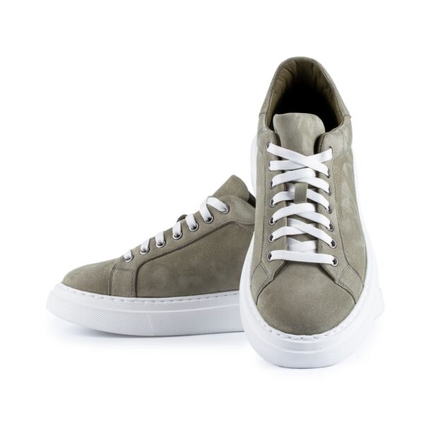 Pantofi Sport Bărbați PSB 1 Velur - mesteacan