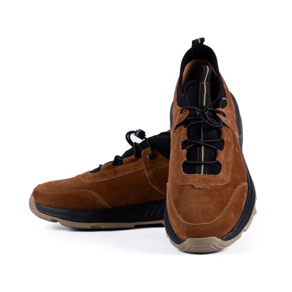 Pantofi Sport Bărbați PSB 2 Velur - maro