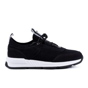 Pantofi Sport Bărbați PSB 2 Velur - negru