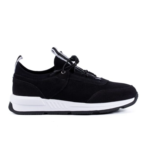 Pantofi Sport Bărbați PSB 2 Velur - negru