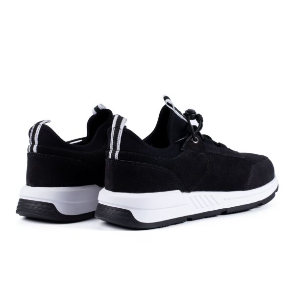 Pantofi Sport Bărbați PSB 2 Velur - negru