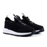 Pantofi Sport Bărbați PSB 2 Velur - negru