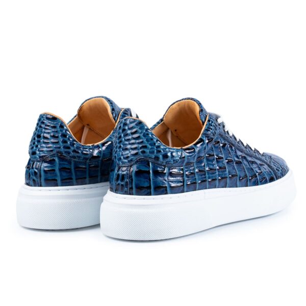 Pantofi Sport Bărbați PSB 1 Croco - albastru