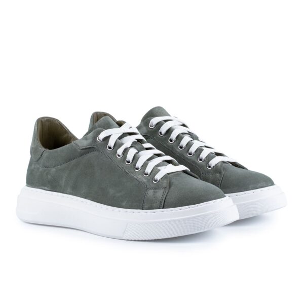 Pantofi Sport Bărbați PSB 1 Velur - gri