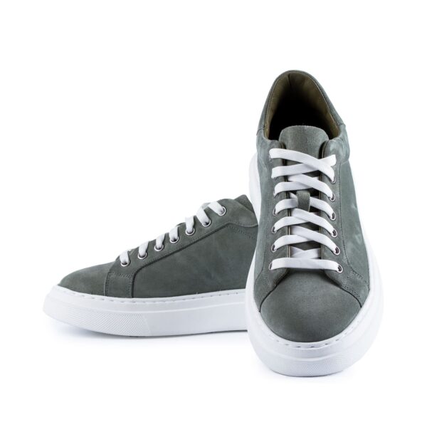 Pantofi Sport Bărbați PSB 1 Velur - gri