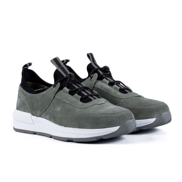 Pantofi Sport Bărbați PSB 2 Velur - mesteacăn